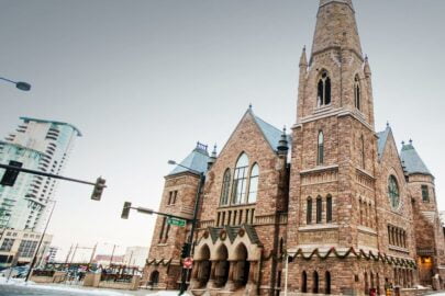 Trinity United Methodist Church located at 1820 Broadway in Denver.