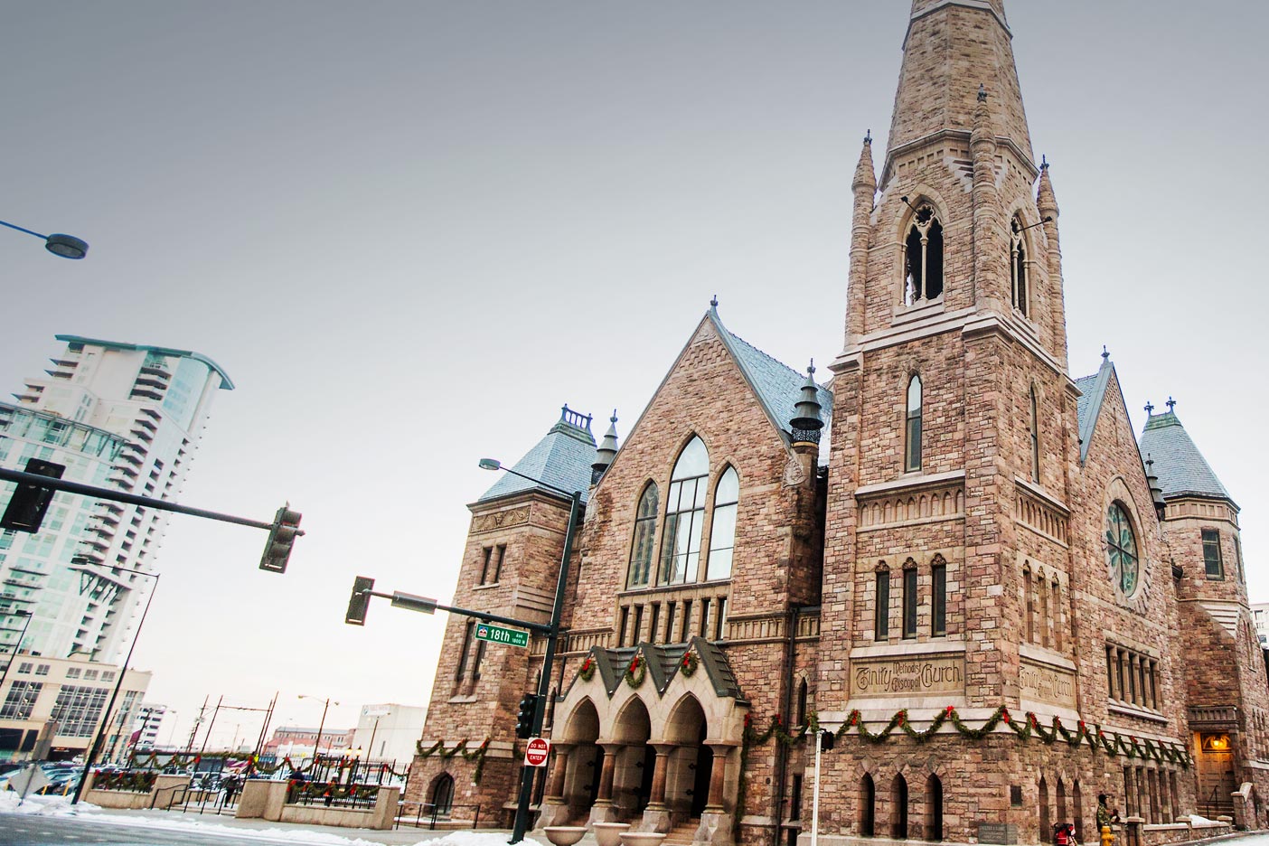 Trinity United Methodist Church located at 1820 Broadway in Denver.