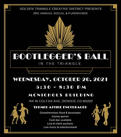 Image of Invitation to Bootlegger's Ball