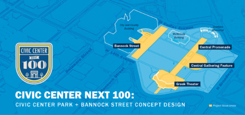 Civic Center Next 100: Civic Center Park & Bannock Street Concept Design..