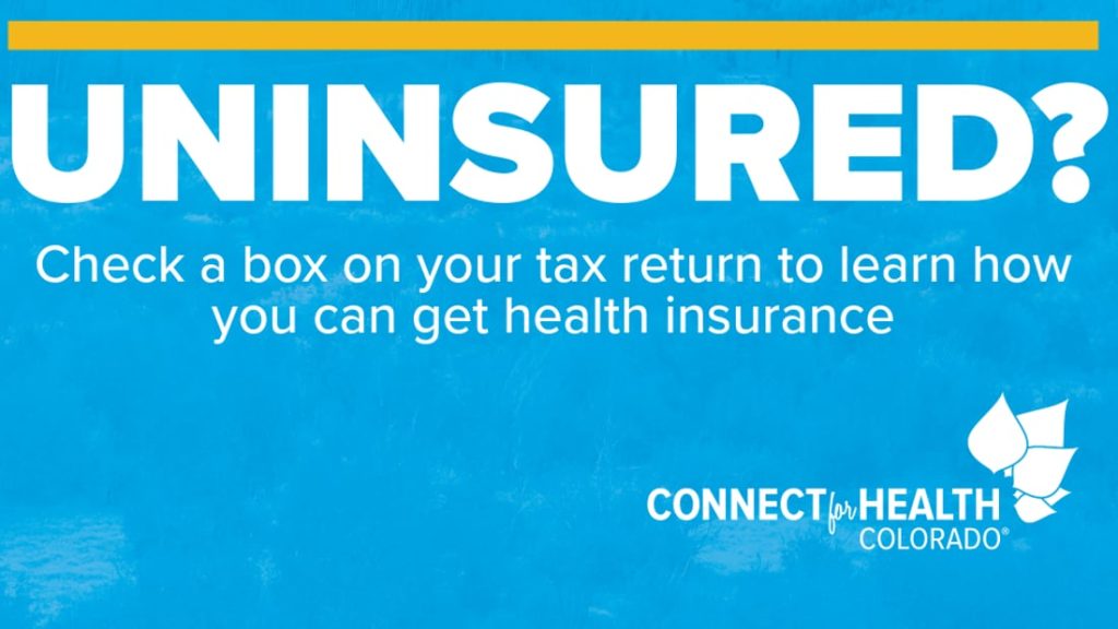 Uninsured? Check a box on your tax return to learn how you can get health insurance