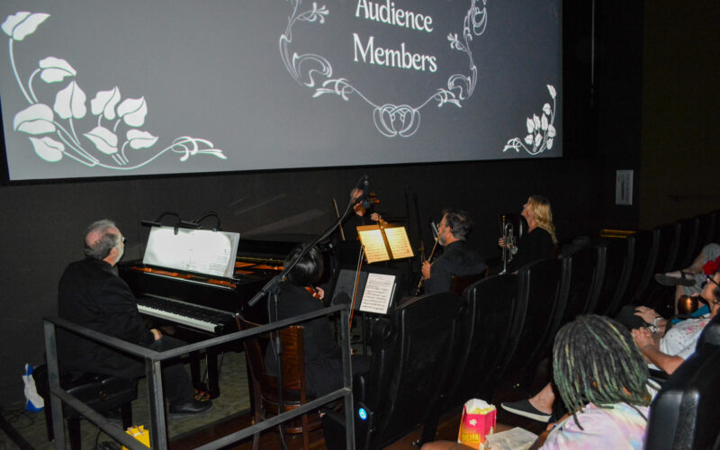 SIE Silent Film Festival musicians in performance
