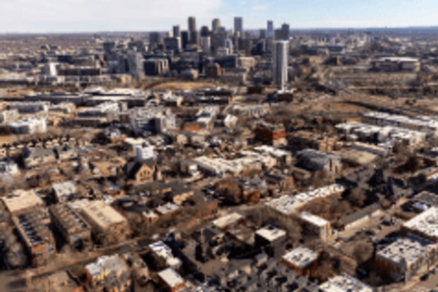 Long view of Denver